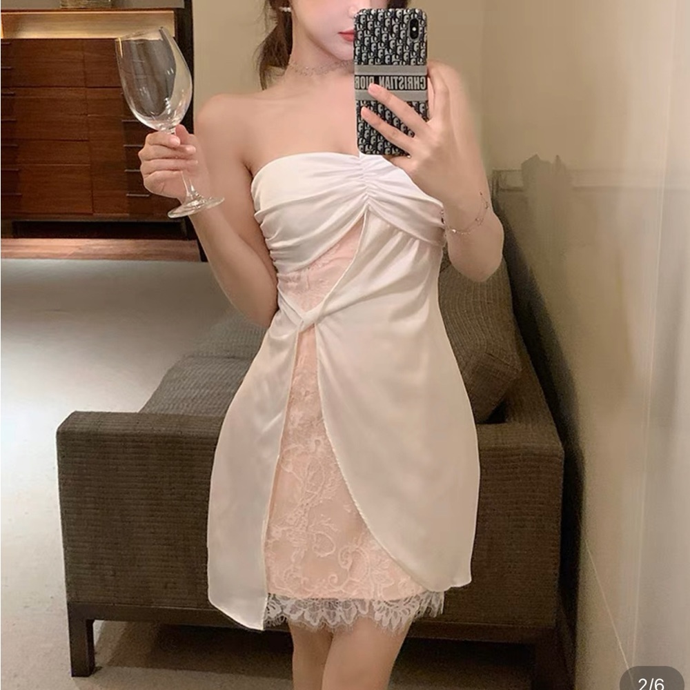 Pure desire style hot girl suspender dress women's